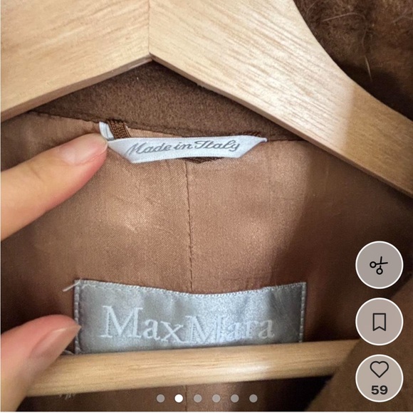 MaxMara Luxurious Wool Camel Coat - Picture 2 of 5